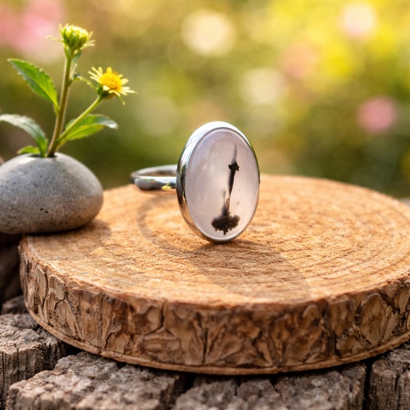 Montana Agate Ring - Picture 4 of 12